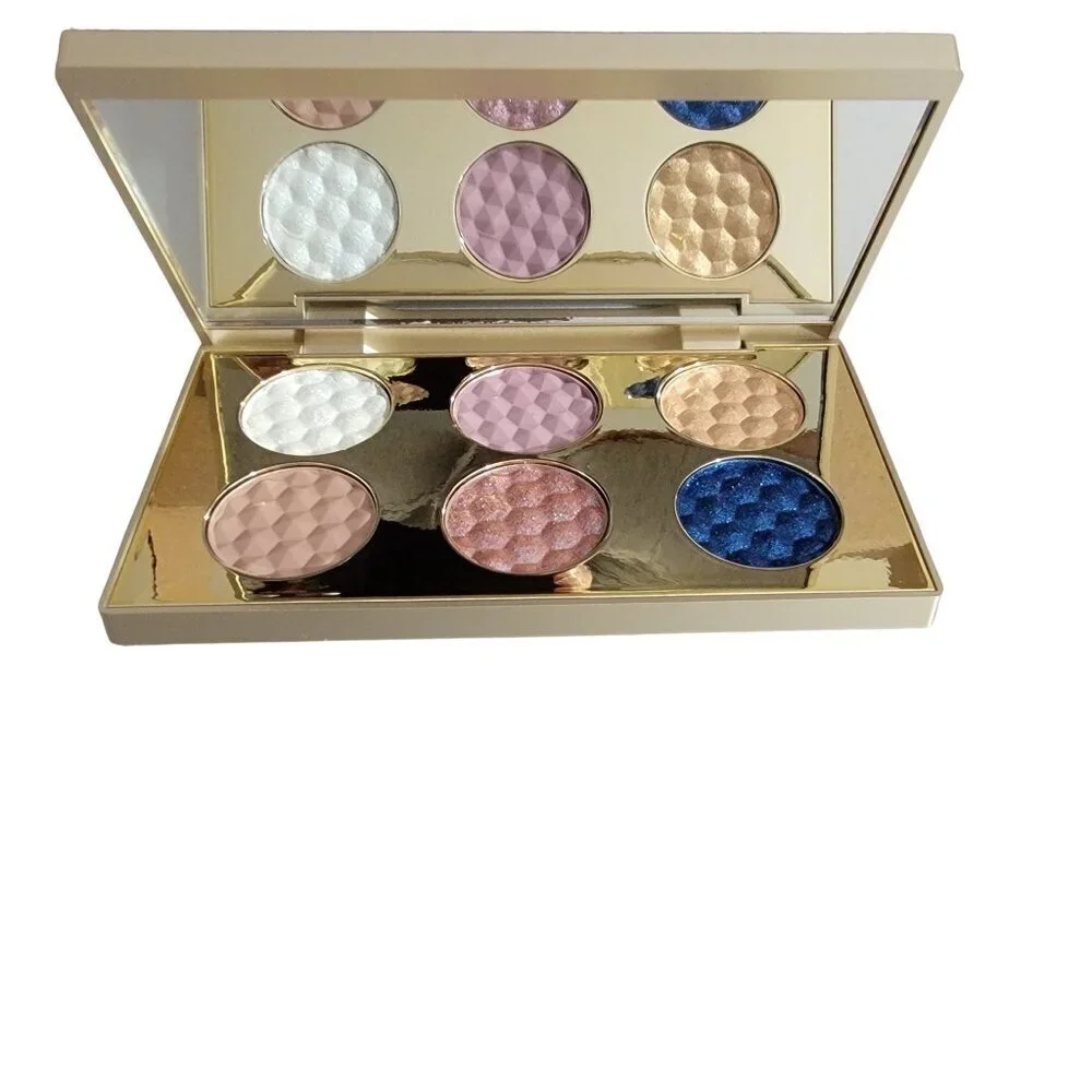 Stila Blue Realm Eyeshadow Velvet Cream Powder  Palette Beauty Gifts NEW in Box